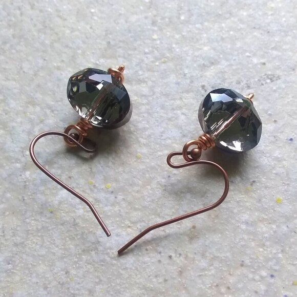 Reversible! Sexy Glam Bling Drop Earrings! Think Clubbing & Festive Evening Wear - Picture 2 of 8